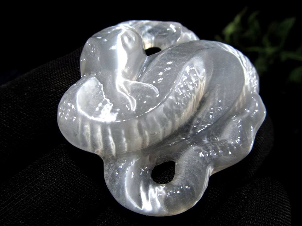 セレナイト ジプサム 透石膏 タンブル 聖母マリアのガラス