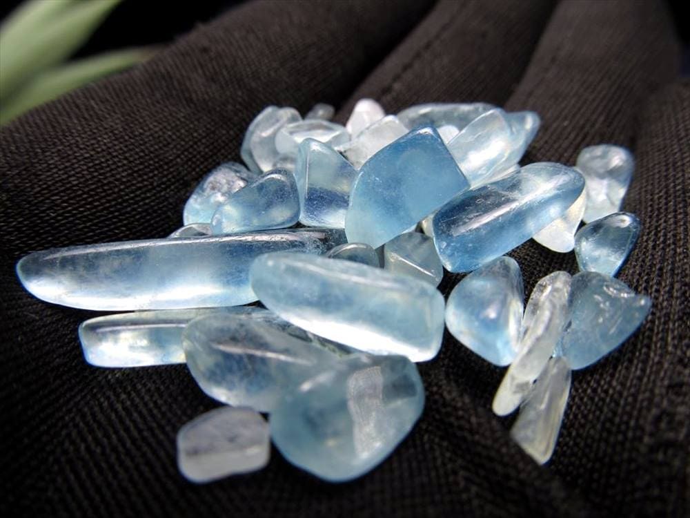 アクアマリン 緑柱石 さざれ サザレ 3月の誕生石 細石 浄化