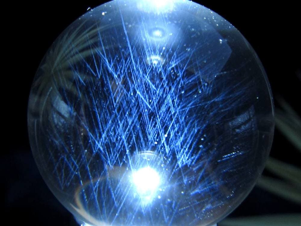水晶 クォーツ 丸玉 スフィア 置物