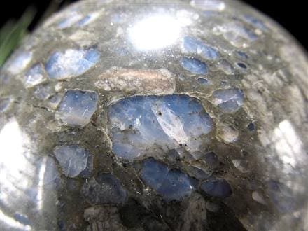 ケセラストーン メロディー女史 丸玉 スフィア 置物