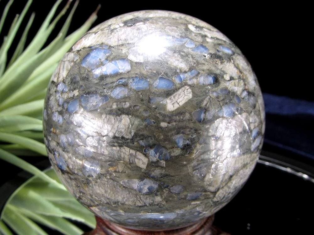 ケセラストーン メロディー女史 丸玉 スフィア 置物