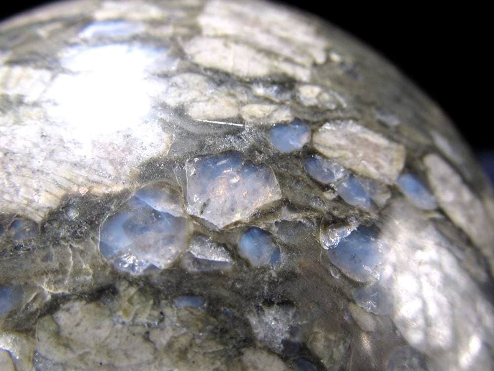 ケセラストーン メロディー女史 丸玉 スフィア 置物