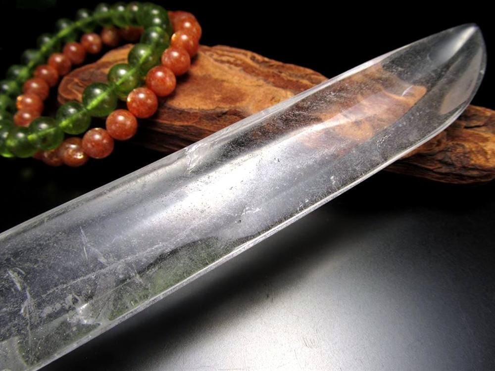 水晶 クォーツ クリスタル ダガー ナイフ
