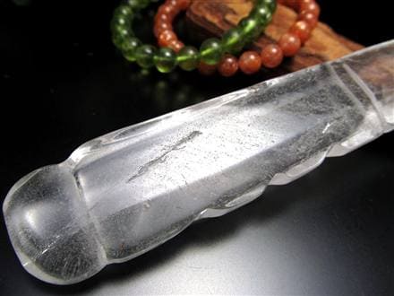 水晶 クォーツ クリスタル ダガー ナイフ