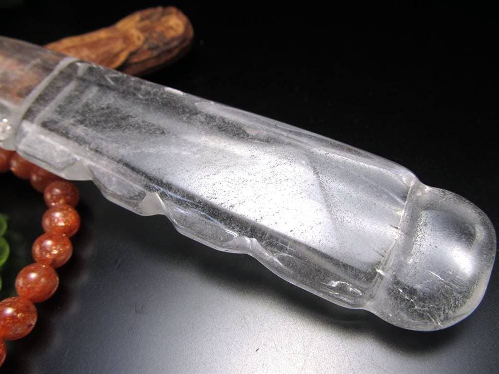 水晶 クォーツ クリスタル ダガー ナイフ