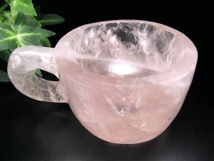 ローズクォーツ カップ コップ トレイ 紅石英