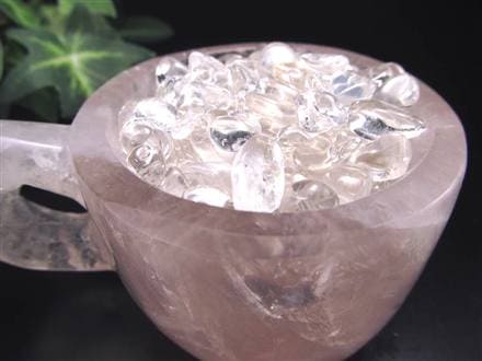 ローズクォーツ カップ コップ トレイ 紅石英