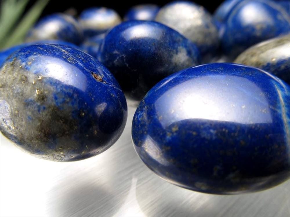 ラピスラズリ タンブル 握り石 詰め合わせ 磨き石
