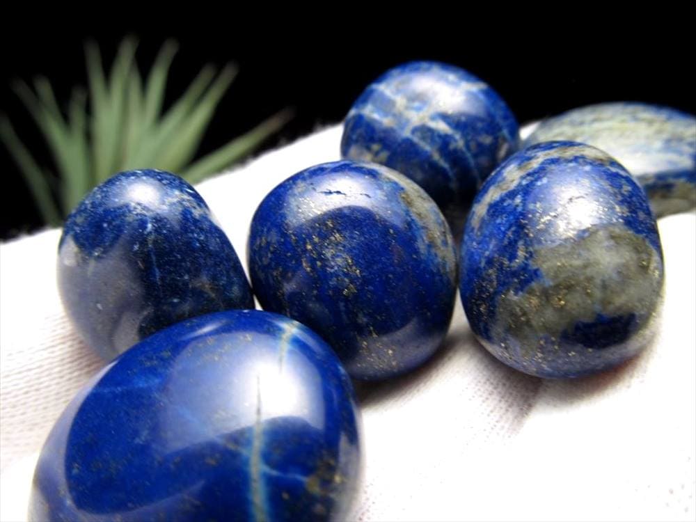 ラピスラズリ タンブル 握り石 詰め合わせ 磨き石
