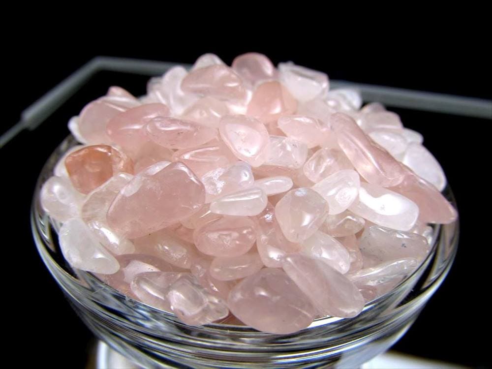 ローズクォーツさざれ 紅石英 サザレ石 天然石 パワーストーン