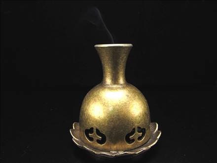 渦巻香 香炉 メタル香炉 浄化 インテリア