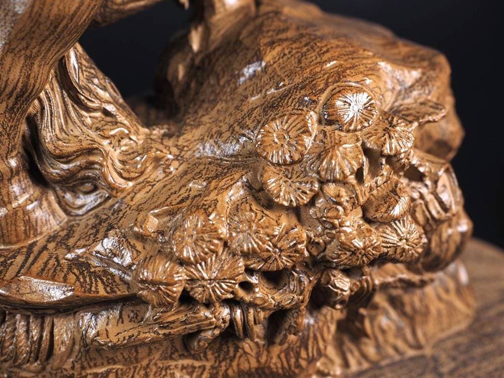 関羽 木彫り彫刻 三国志 青龍偃月刀 商売繁盛