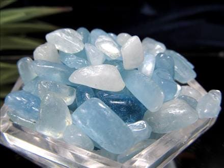 アクアマリン 緑柱石 さざれ サザレ 3月の誕生石 細石 浄化