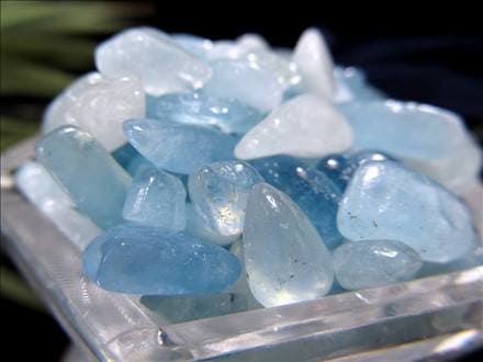 アクアマリン 緑柱石 さざれ サザレ 3月の誕生石 細石 浄化