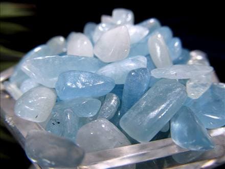 アクアマリン 緑柱石 さざれ サザレ 3月の誕生石 細石 浄化