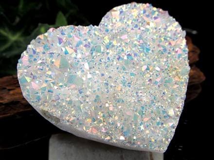ハート型 クラスター 浄化 水晶 ハート型クラスター 中国 四川省産