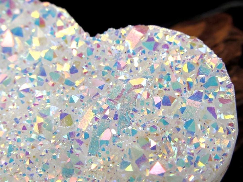 ハート型 クラスター 浄化 水晶 ハート型クラスター 中国 四川省産