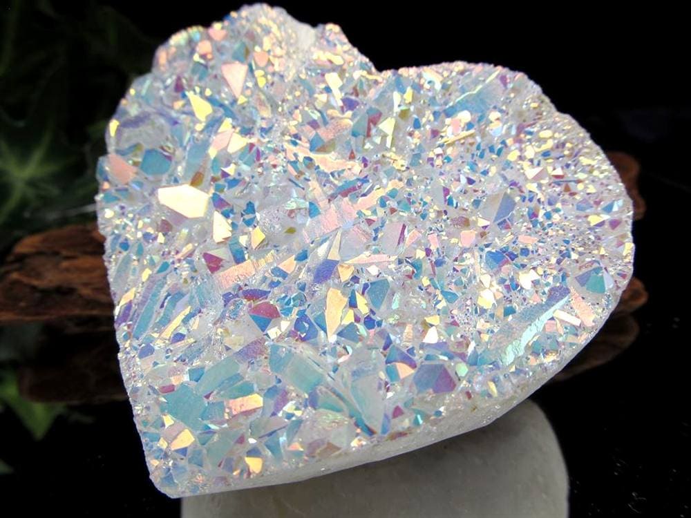 ハート型 クラスター 浄化 水晶 ハート型クラスター 中国 四川省産