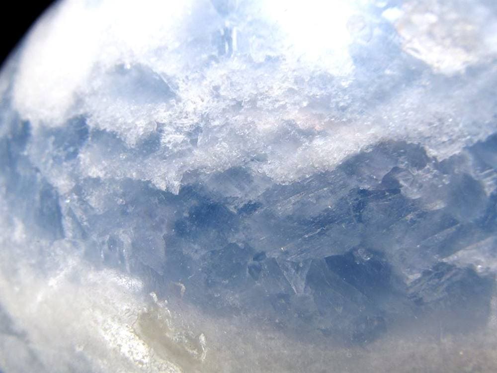 セレスタイト 天青石 丸玉 スフィア 置物