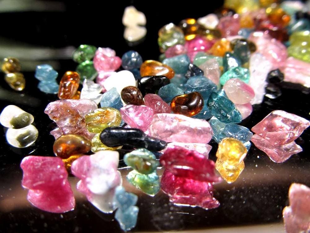 さざれ トルマリン 電気石 天然石 パワーストーン