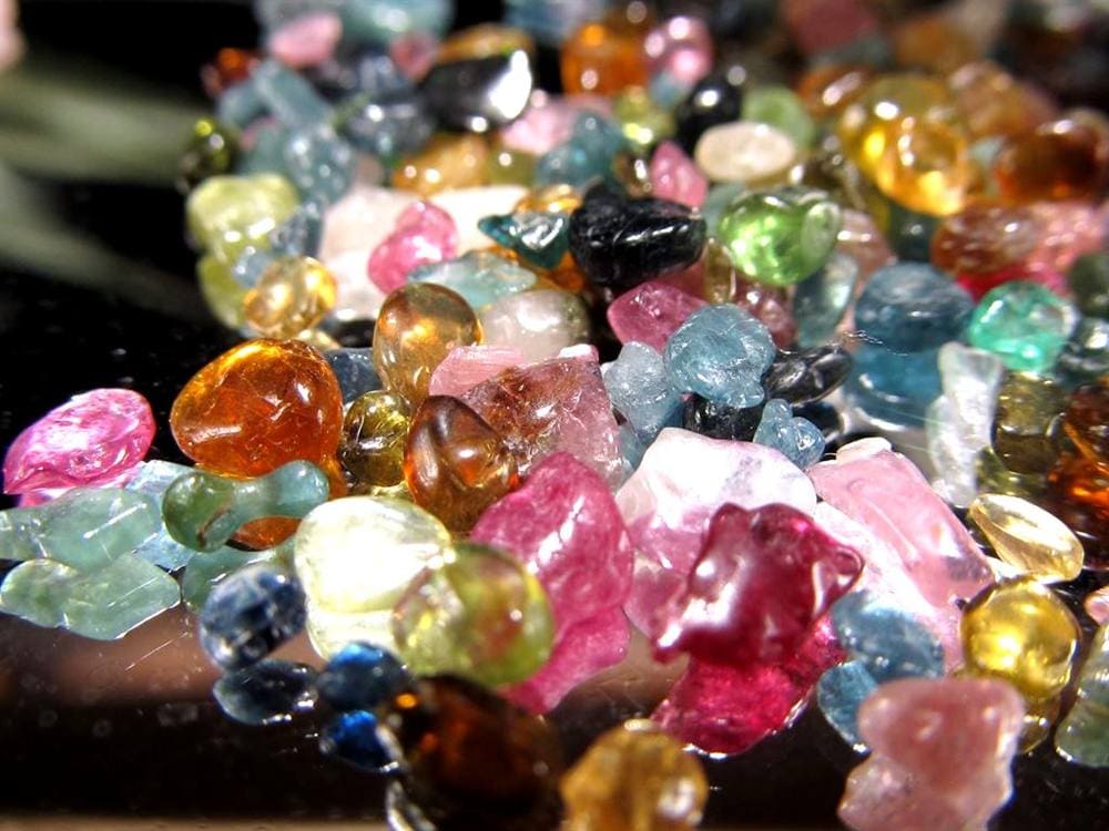 さざれ トルマリン 電気石 天然石 パワーストーン