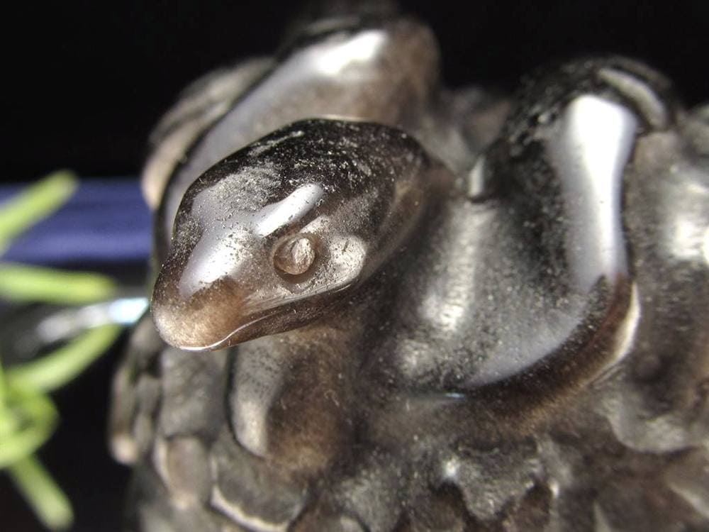 オブシディアン メデューサ メドゥーサ シルバーオブシディアン 天然石