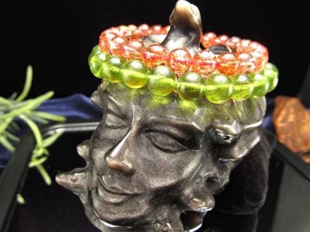 オブシディアン メデューサ メドゥーサ シルバーオブシディアン 天然石