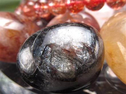 ライモナイト 誕生石 天然石 タンブル 磨き石