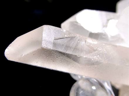 水晶ポイント クリスタル 六角柱 フロスト水晶 パワーストーン