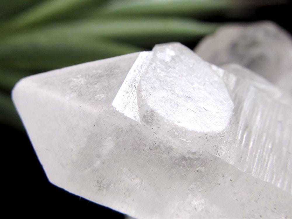 水晶ポイント クリスタル 六角柱 フロスト水晶 パワーストーン
