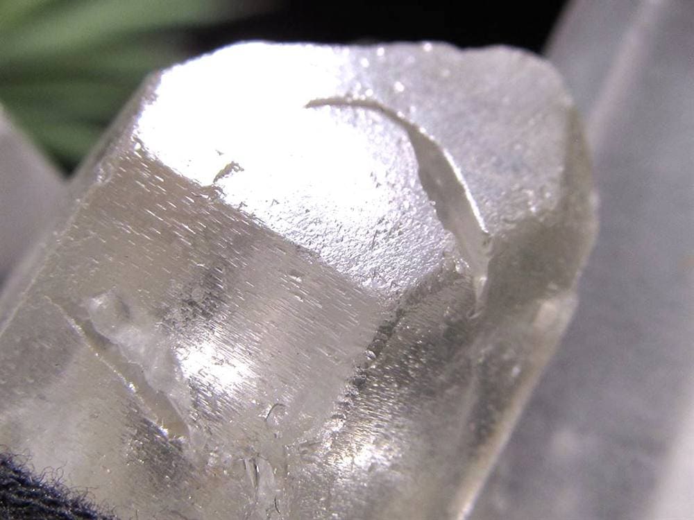 水晶ポイント クリスタル 六角柱 フロスト水晶 パワーストーン