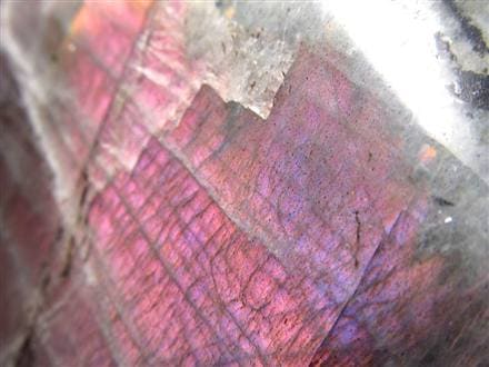 ラブラドライト 置物 ブルーシラー 原石 ポリッシュ