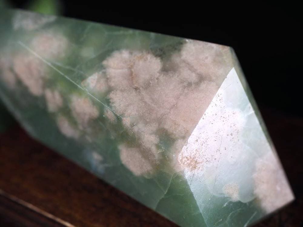 グリーンフラワーアゲート