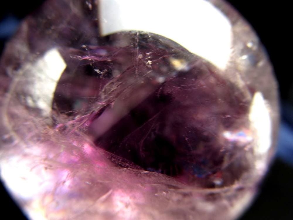 アメジストファントムクォーツ 紫幻影水晶 ファントムクォーツ 丸玉 スフィア