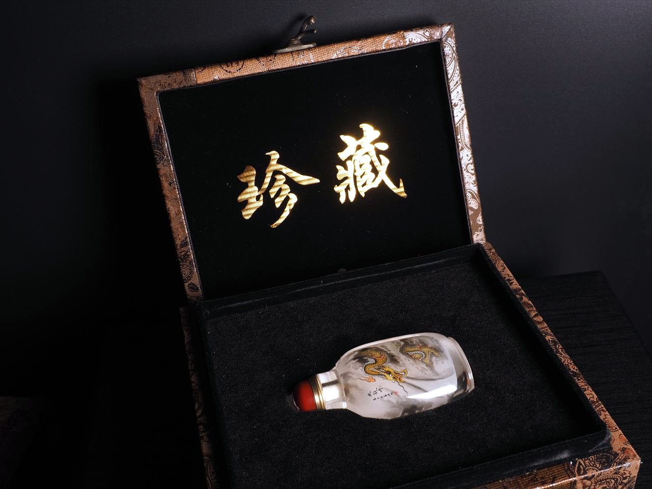 中国製品 天然水晶 伝統工芸品 九重塔