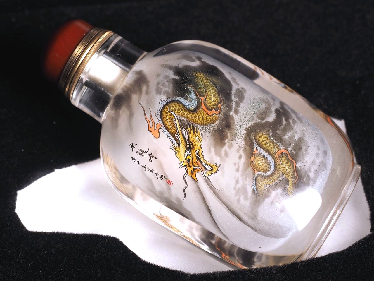 中国製品 天然水晶 伝統工芸品 九重塔