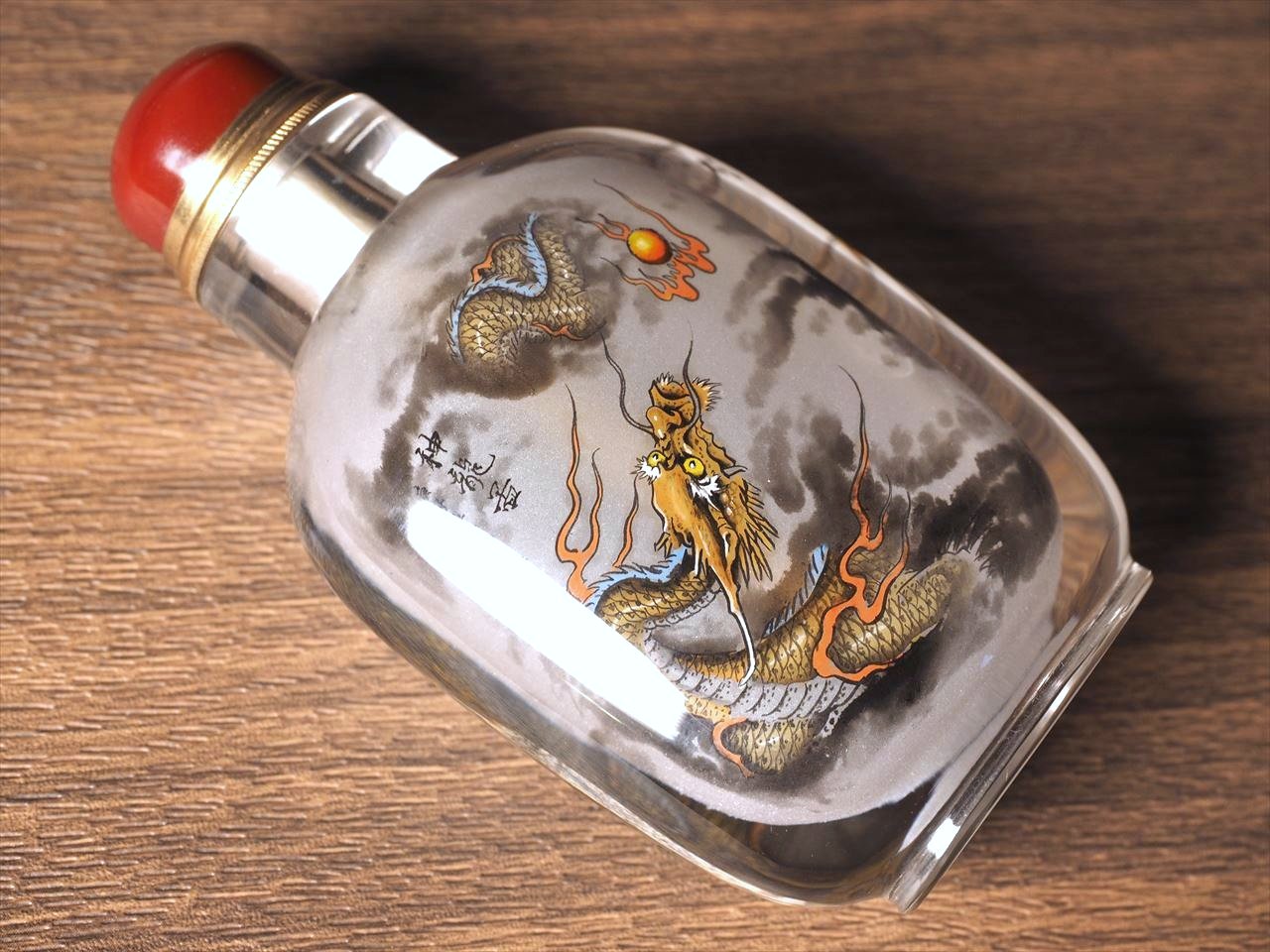 中国製品 天然水晶 伝統工芸品 九重塔