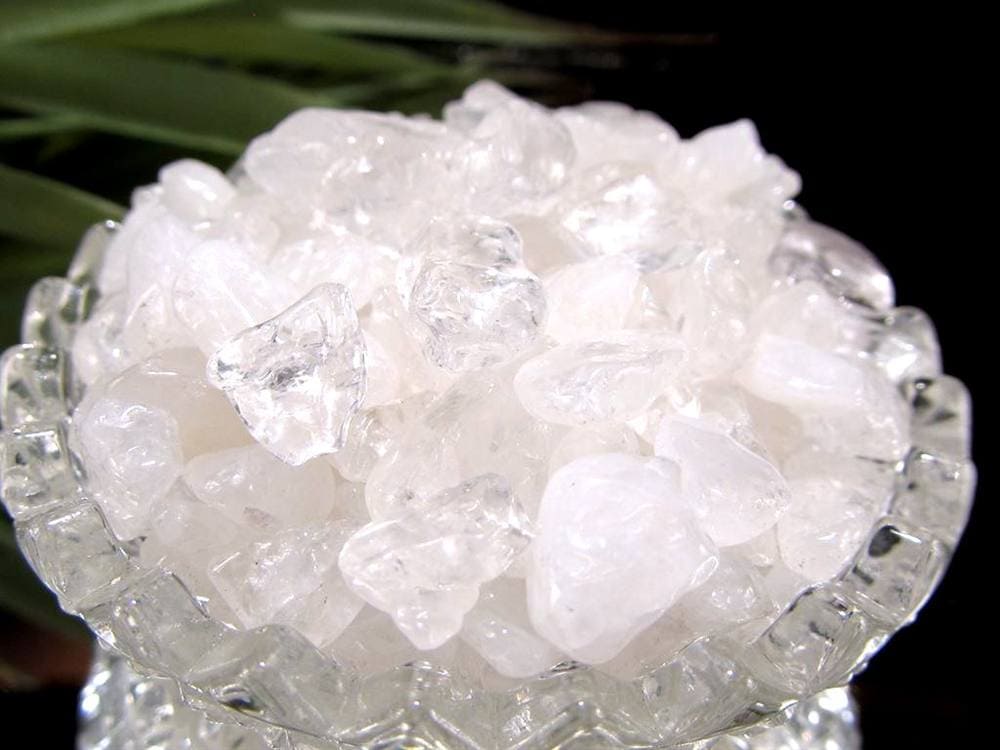 水晶さざれ クリスタル クォーツ 白水晶 パワーストーン