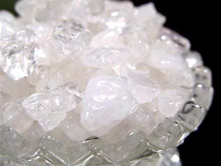 水晶さざれ クリスタル クォーツ 白水晶 パワーストーン