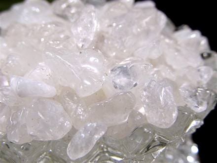 水晶さざれ クリスタル クォーツ 白水晶 パワーストーン