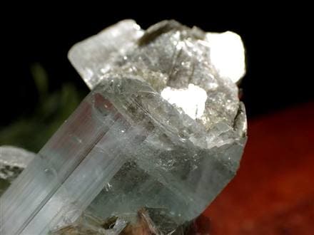 アクアマリン 結晶 原石 マイカ 雲母