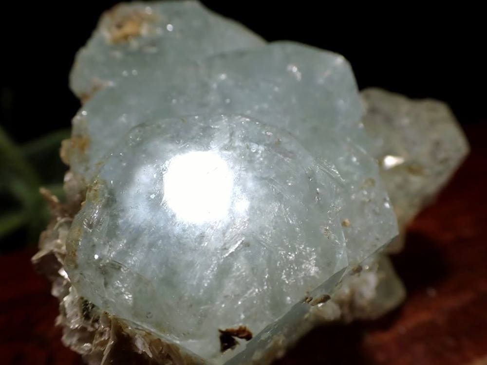 アクアマリン 結晶 原石 マイカ 雲母