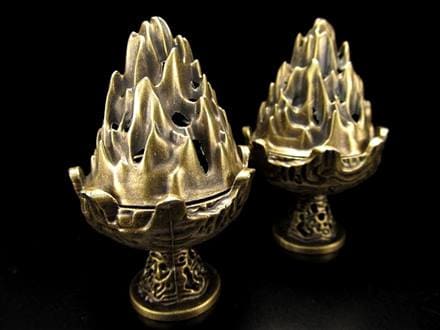 渦巻香 香炉 メタル香炉 浄化 インテリア