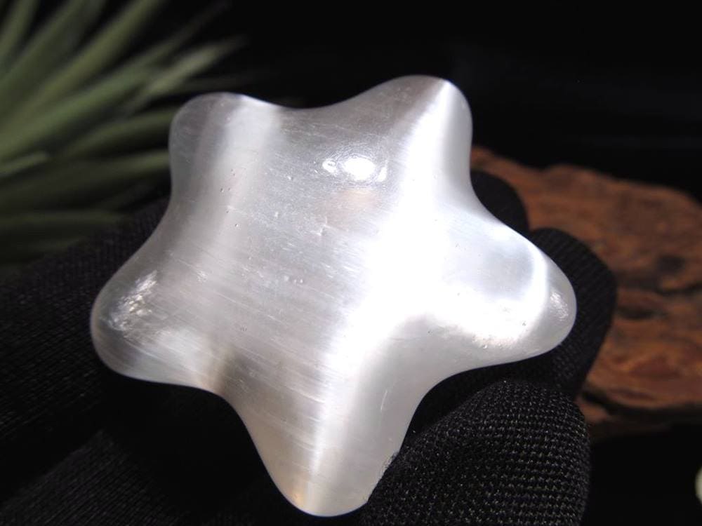 セレナイト ジプサム 透石膏 タンブル 聖母マリアのガラス