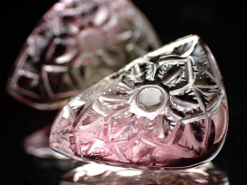 トルマリン ウォーターメロントルマリン カボション タンブル 電気石