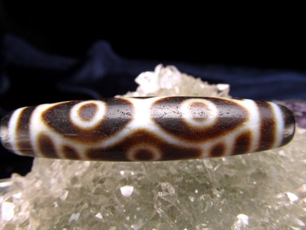 至純 朱砂 馬蹄痕 天珠 龍眼天珠