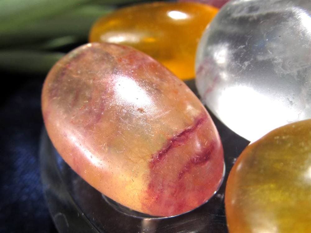 フローライト 誕生石 天然石 タンブル 磨き石