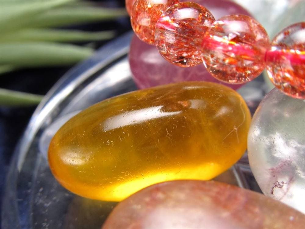 フローライト 誕生石 天然石 タンブル 磨き石