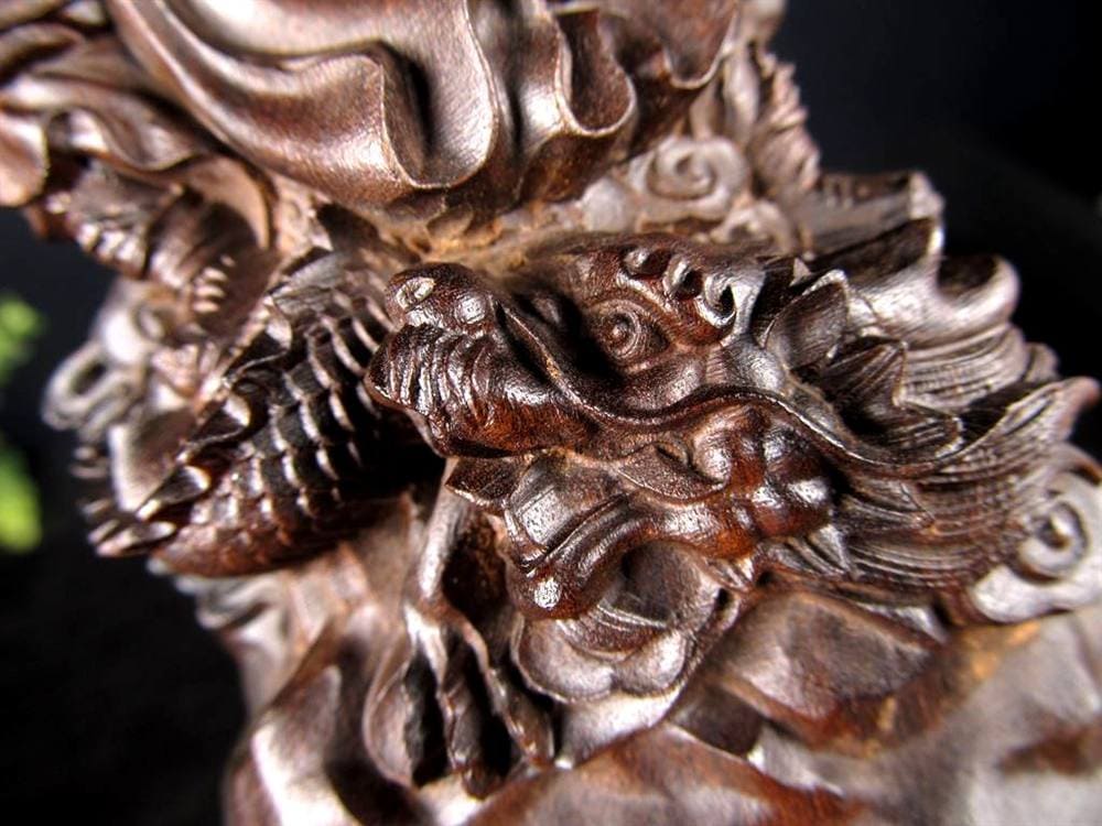 関羽 三国志 沈香 置物 アガーウッド