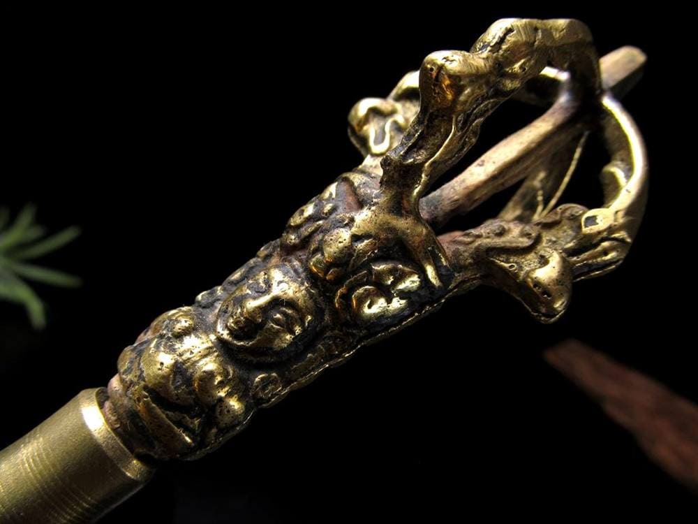 ガンター 金剛鈴 ヴァジュラ 浄化 金剛杵 法器 密教法具